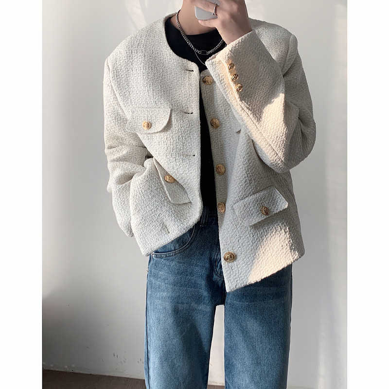 Men's Fashion Loose Single-breasted Retro Top - Image 4