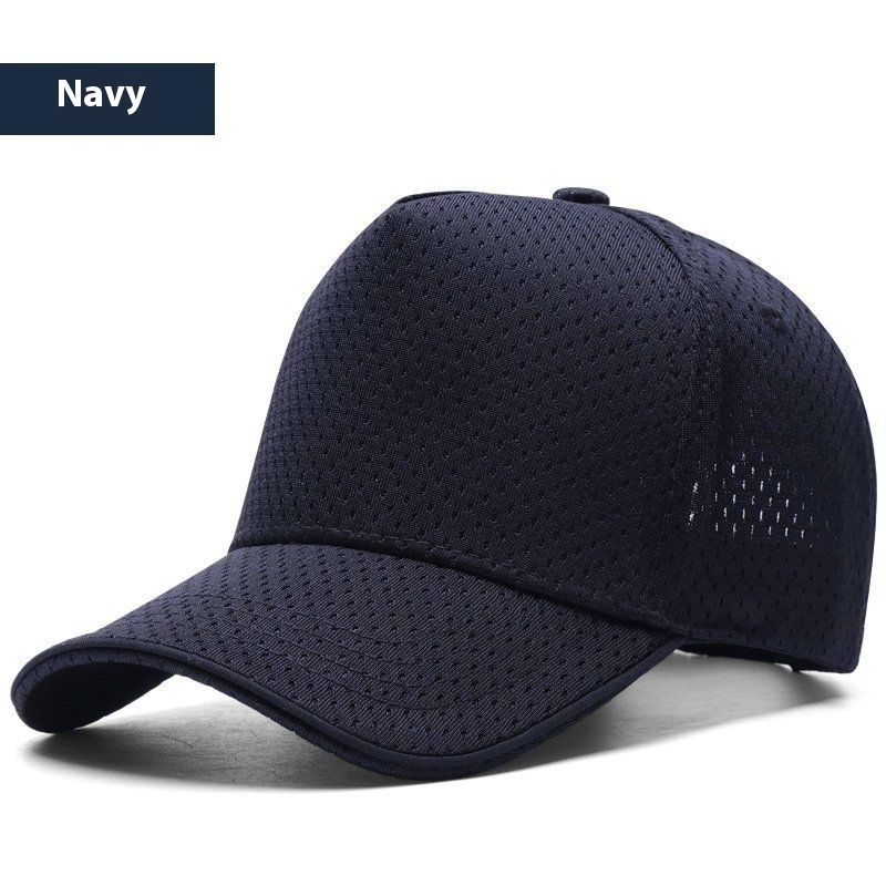 Full Mesh Breathable High Crown Baseball Cap - Image 5