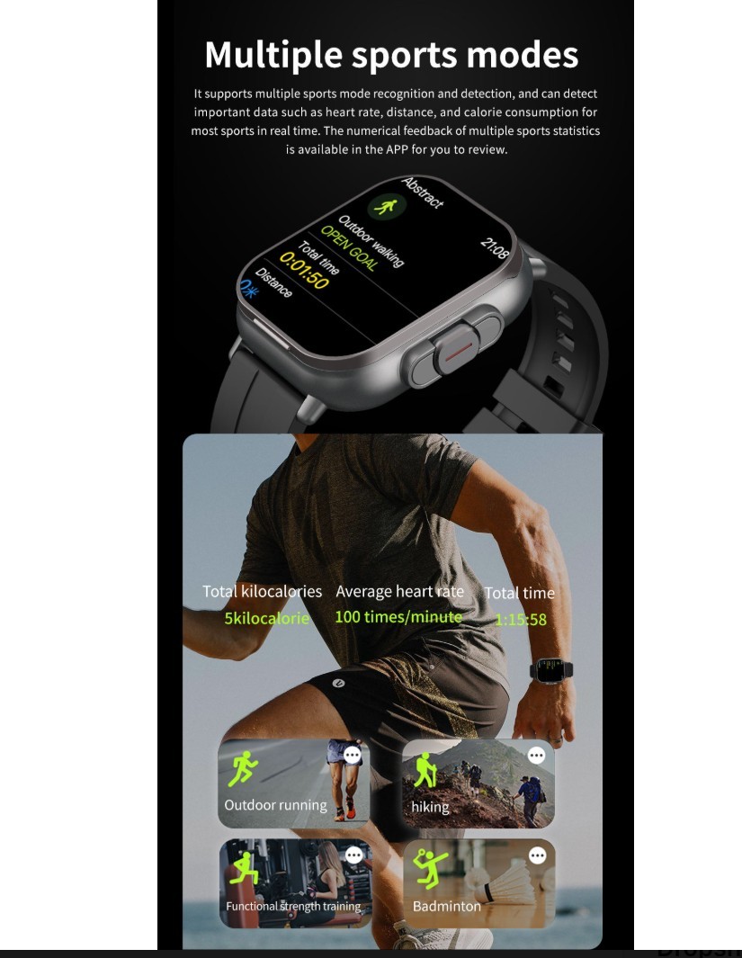 A70 Smart Watch - Image 5